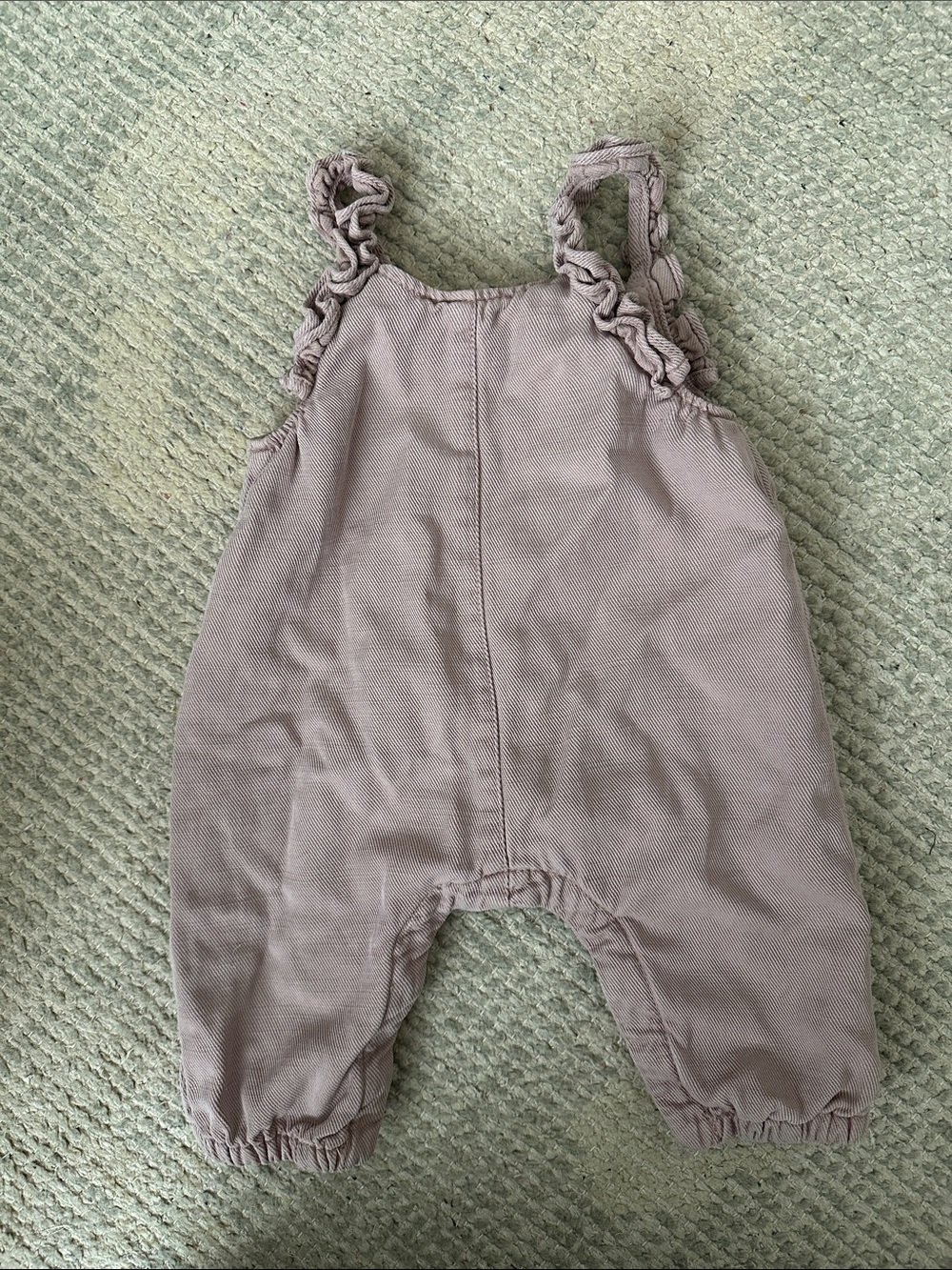 Zara Ruffle-Strap Overalls